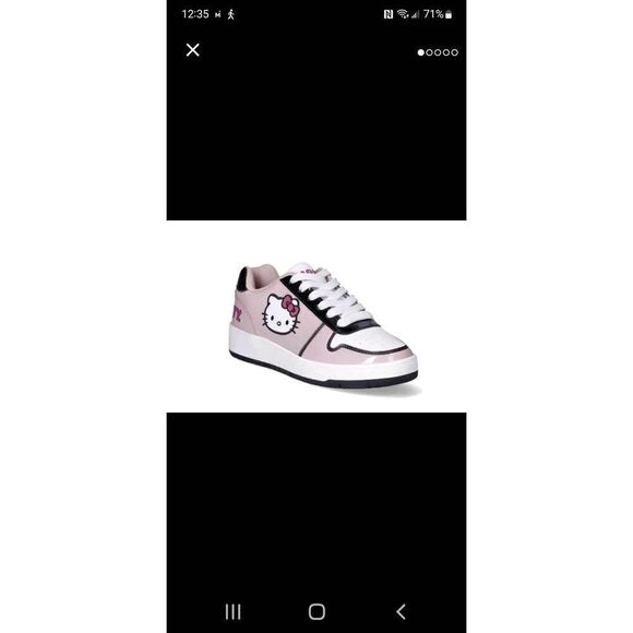 NEW IN BOX SANRIO HELLO KITTY COURT SHOES - Picture 1 of 7